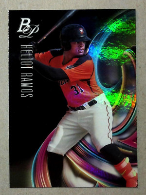 2018 Bowman Platinum  Top Prospects Heliot Ramos Rookie RC #TOP-29 Giants