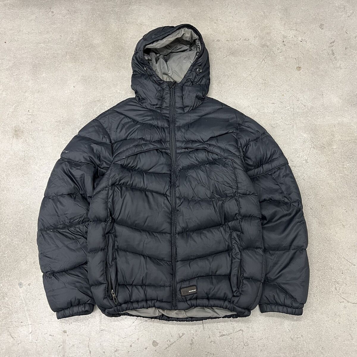 Oakley Software Hydro Fuel Down Puffer Jacket Black L 90s Oakley Software Hydro Fuel Down Puffer Jacket Black L 90s