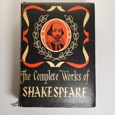 The Complete Works of Shakespeare 1968 Hardcover 11th Impression Dust Jacket