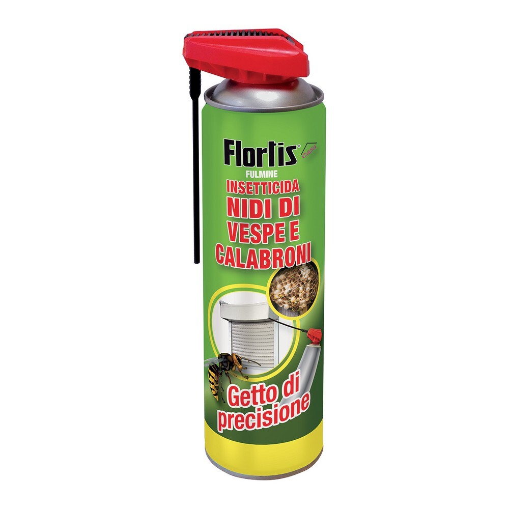 Insetticida Spray Nidi Vespe & Calabroni Flortis 400 ml