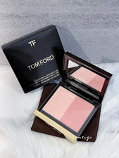 Tom Ford Shade And Illuminate Blush Duo,01 Brazen Rose,Full Size 0.22oz/6.5g,NIB