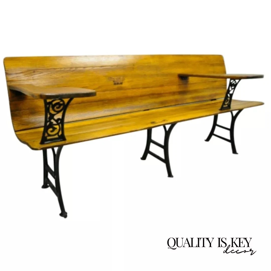 antique school bench products for sale | eBay