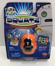 NEW NIB - Wild Planet Fizz n Find SQUATZ Robot Figure Sealed Mystery