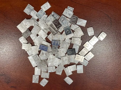 100 Grams of Fine .999 Valcambi Silver