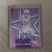 Panini Rookies & Stars Michael Pittman Jr. Purple #81 /999 Indianapolis Colts