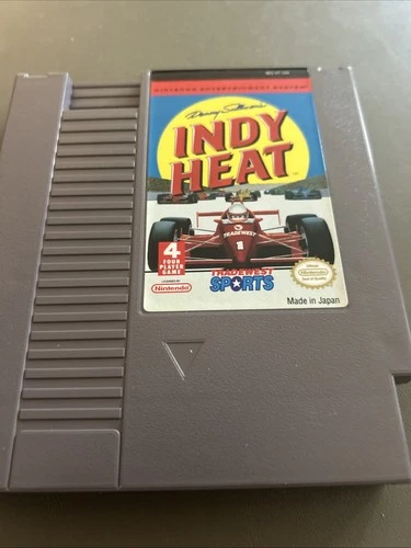 Danny Sullivan's Indy Heat (Nintendo Entertainment System, 1992) Tested And Work