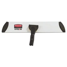 Rubbermaid Commercial 1863893 17" x 3.5" Microfiber Flat Mop Frame - BK/SL New