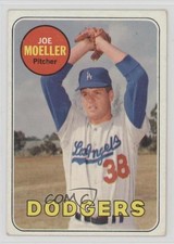 1969 Topps Joe Moeller (Last Name in Yellow) #444 1ho1