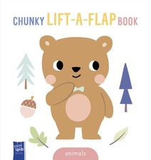 Baby's Chunky-Lift-The-Flap Animals (Board book)