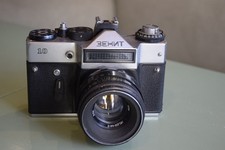 Zenit 10 Soviet Kamera mit helios Objektive