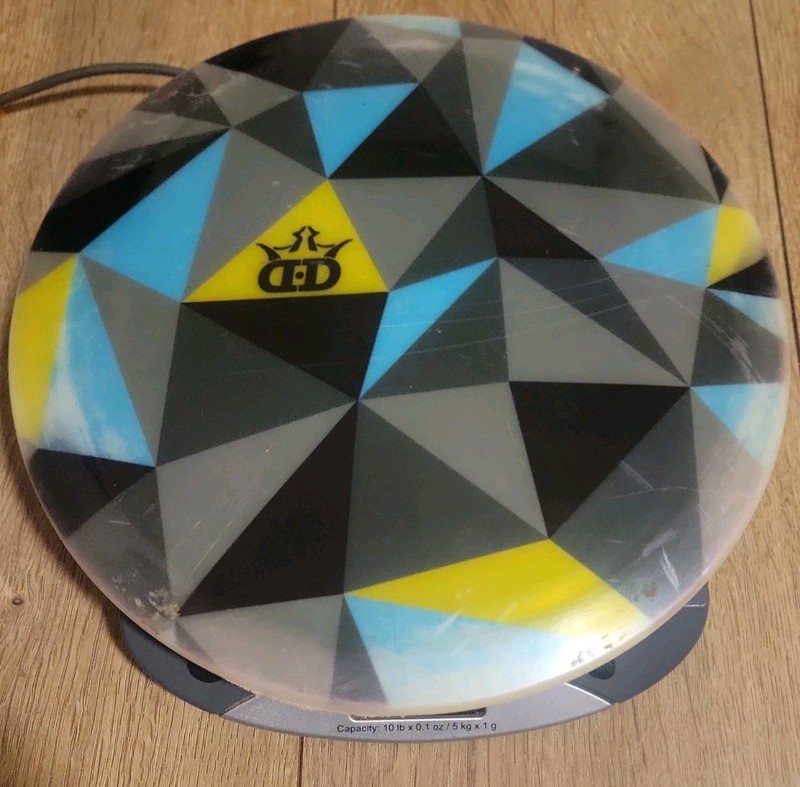 Used Dynamic Discs Dye Max Geometric Shape Felon Driver 174g W/Free Mini Marker