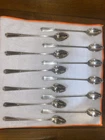 Set Of 12 Louis XIV by Towle Sterling Silver Iced Tea Spoons 7 7/8” No Mono