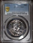 1952 PROOF • Franklin Half Dollar 50C - PCGS PF63 (Nice Toning!!) #160