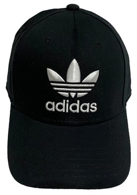 Adidas Adjustable Snapback Fit Black Baseball Hat Cap One Size New CK6600