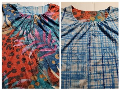 Nally & Millie Medium Reversible Dress 2-in-1 Sleeveless Packable Travel Stretch