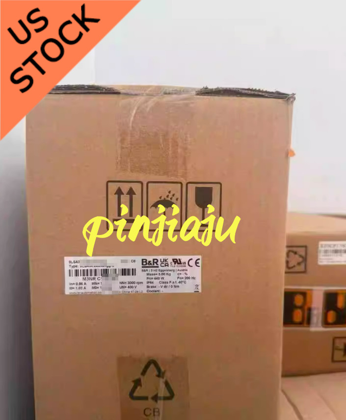 Expedited Ship ORIGINAL 8LSA37.DB060S200-3 B&R NEW AC Servo Motor In Box