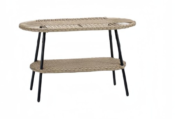 Couchtisch Luxus MöBel Terrasse Design Hochwertig Rattan Oval Modern MöBel-image