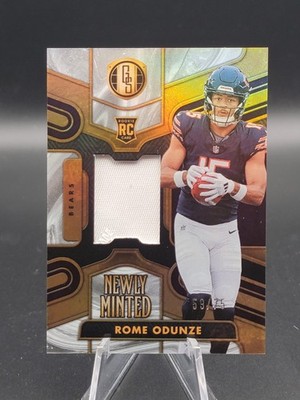 2024 Panini Gold Standard Newly Minted Memorabilia #NMM-ROE Rome Odunze  /75) A2