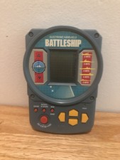 Electronic Battleship Handheld Game Milton Bradley Vintage 1995 - Working