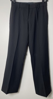ALL SAINTS Byson Black Wool Trousers Women s Size 6 Wide Leg Pants