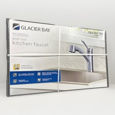 Glacier Bay McKenna Single-Handle Pull-Out Kitchen Faucet in Stainless Steel