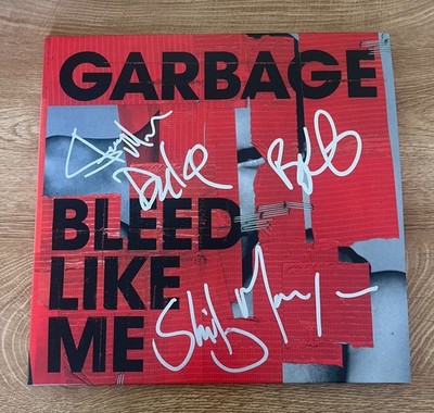 * GARBAGE * signed vinyl album * BLEED LIKE ME * SHIRLEY MANSON *