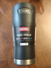 NEW Thermos Travel Tumbler 24oz  Black - READ...