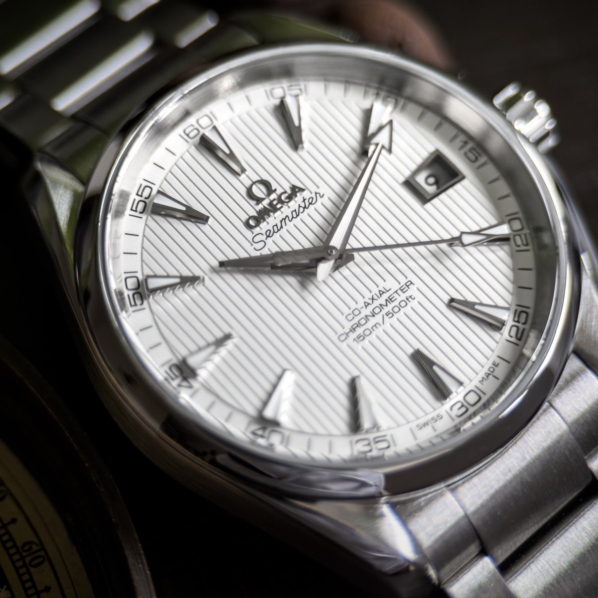 OMEGA Seamaster Aqua Terra 150M 41.5mm White Teak - Full Set