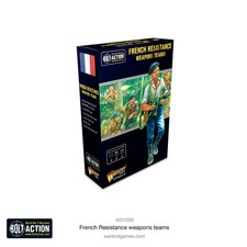 Bolt Action French Resistance Weapons Teams Warlord Games