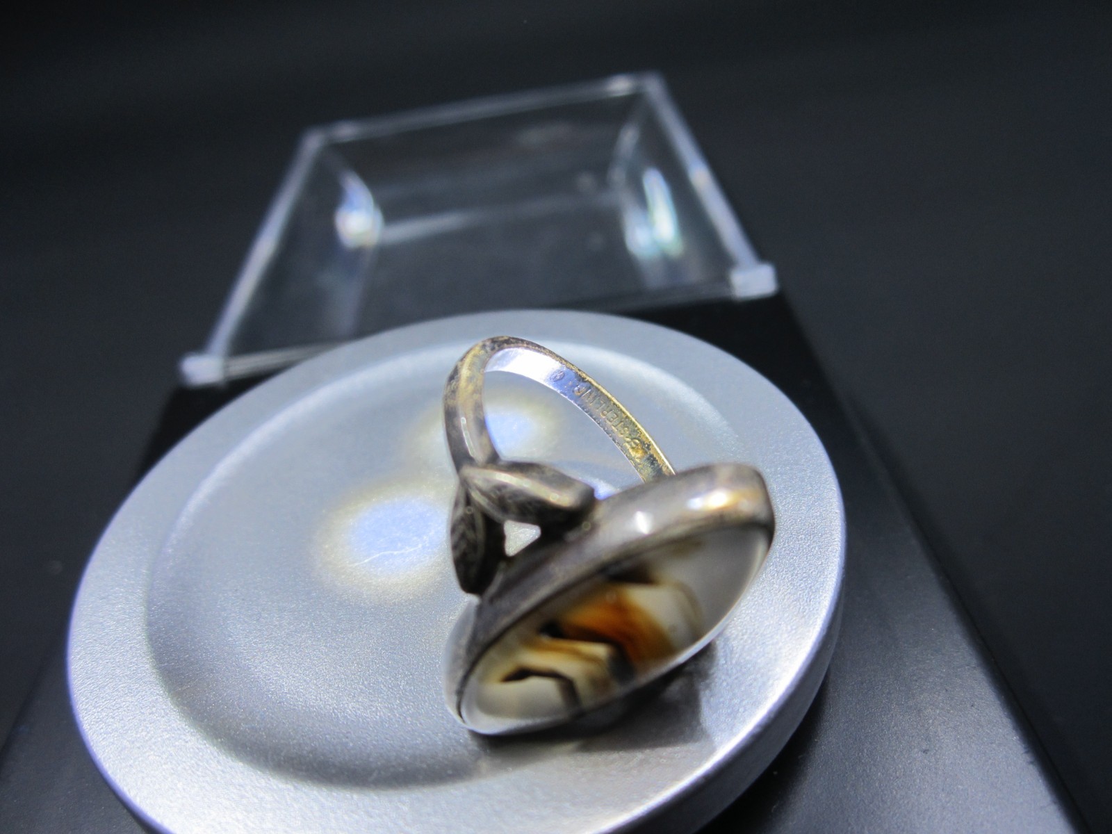 ART DECO FULLY HALLMARKED SOLID STERLING SILVER G… - image 10