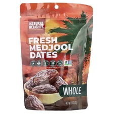 Fresh Medjool Dates, Whole, 8 oz (227 g)
