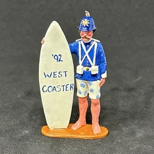 Trophy Miniatures Of Wales West Coaster ’92 British Soldier Commemorative Figure