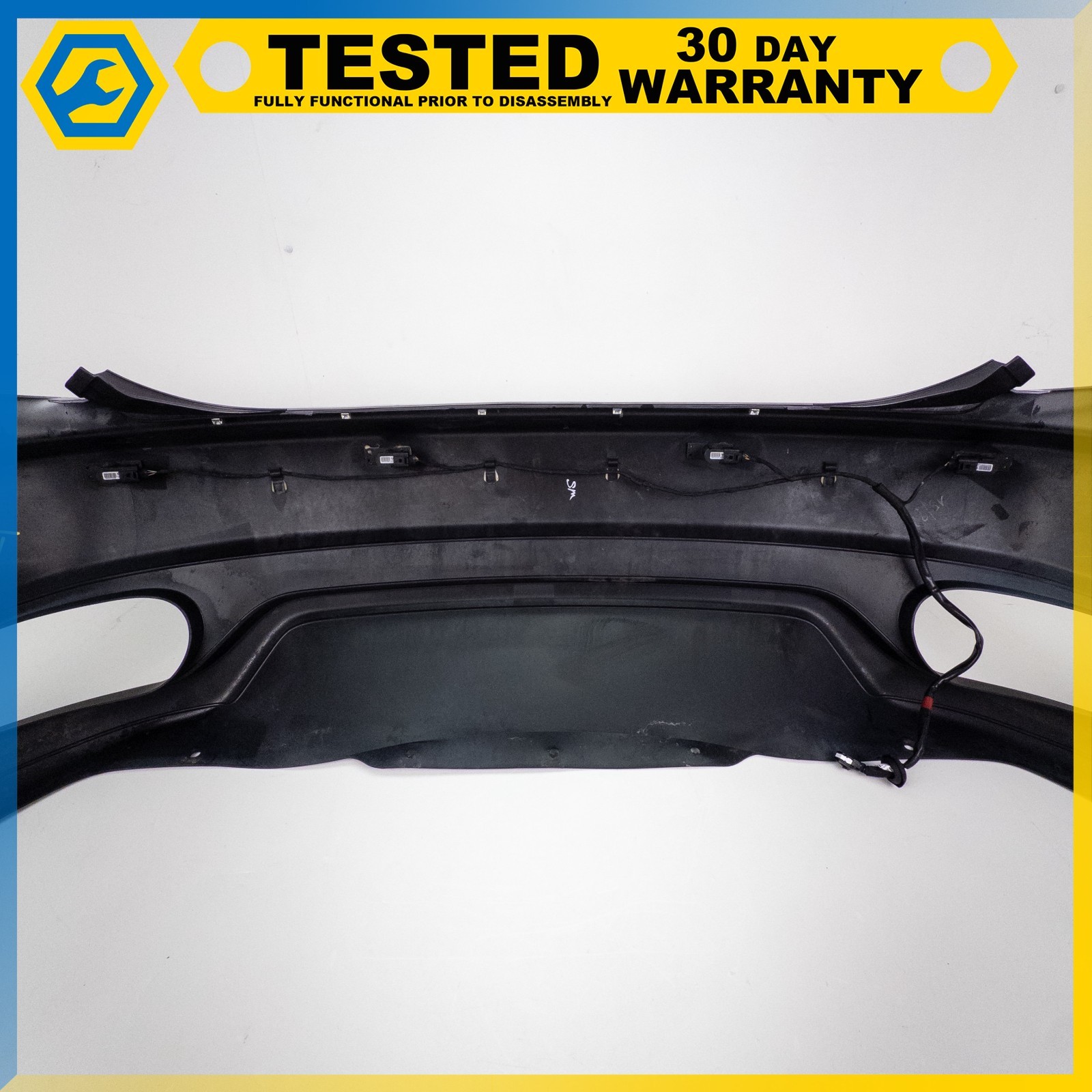Maserati GranTurismo 2008-2019 Rear Bumper Gray