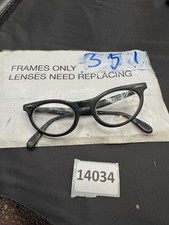 VTG 1950  s American Optical Cat Eye Sun Glasses 4 - 5 1/4 Small 48-20