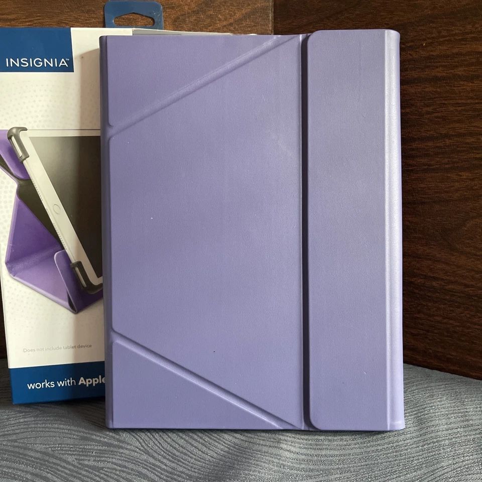 Insignia FlexView Folio Case Foldable for 9 to 11 inch Tablet iPad Air Purple - Image 3 of 4