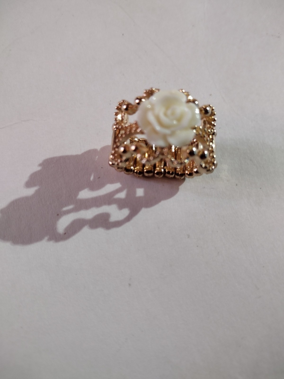 Rose Stretch Ring - image 1