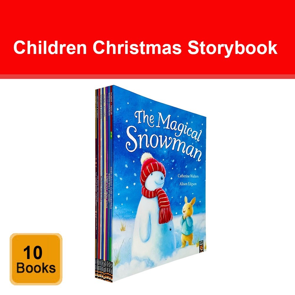 Children Christmas Storybook Collection 10 Books Set The Night Before Christmas