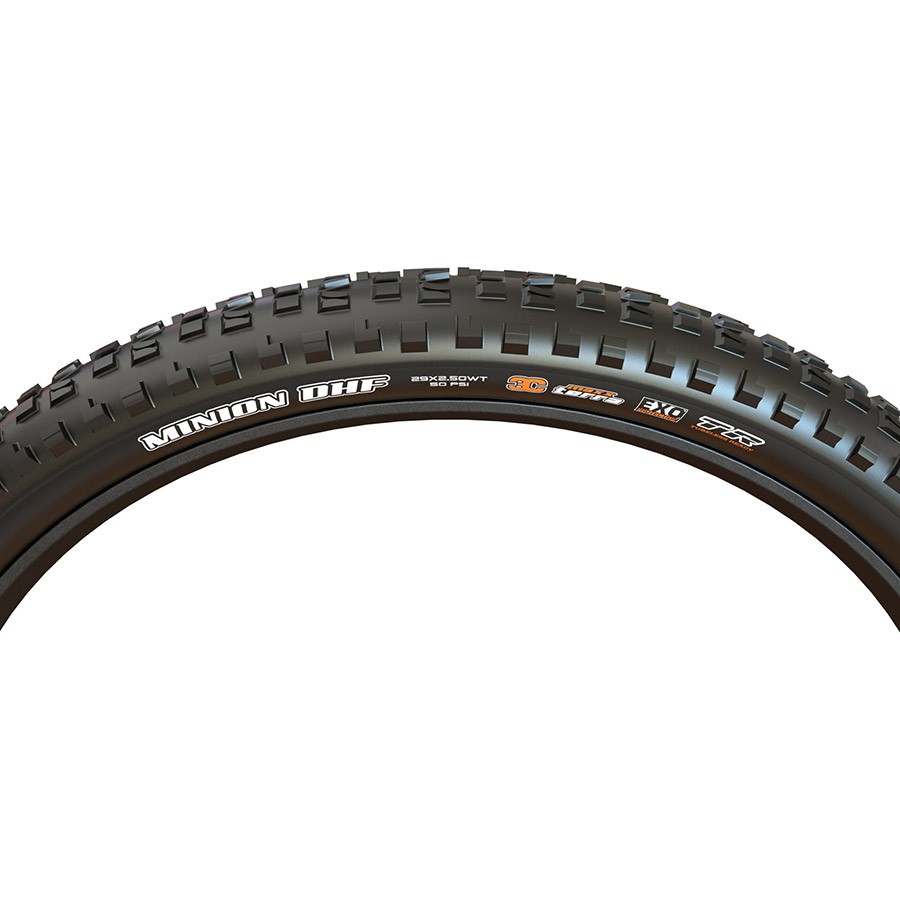 Maxxis Minion DHF Mountain Tire, 29''x2.50, Wire, Clincher, Single, EXO, 60TPI,