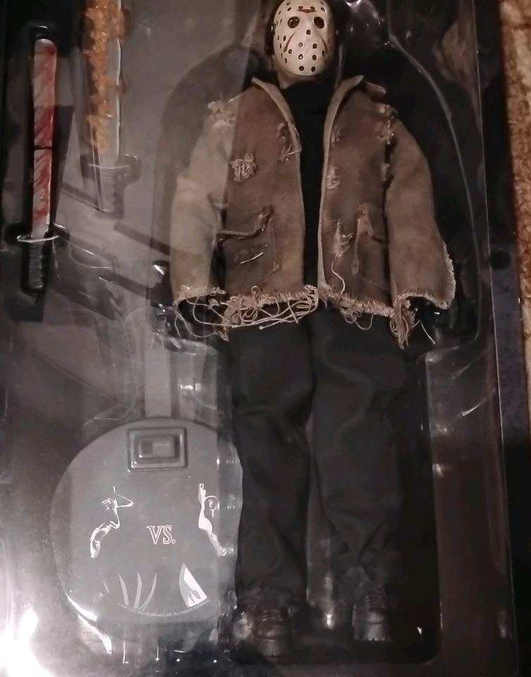 Figura de acción Freddy Sideshow Collectibles Freddy Vs Jason Friday the 13th nueva en caja Foto 3 de 4