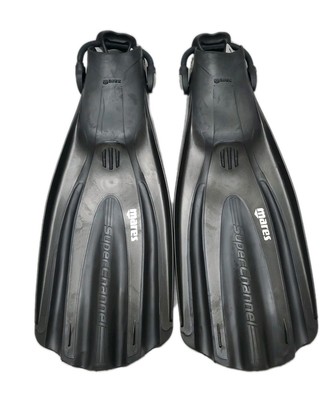 Mares Avanti SuperChannel Open Heel Fin with Bungee Strap Size Regular 