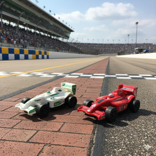 JJTOYS Indy Style Formula One Ho Scale Extra Replacement Slot Car 2 Pack