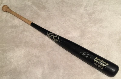 RARE Ken Caminiti 1997 Game Used Rawlings Adirondack Bat San Diego Padres Signed - Image 1 of 4