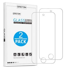 OMOTON Tempered Glass Screen Protector for New iPod Touch 7th / 6th / 5th...