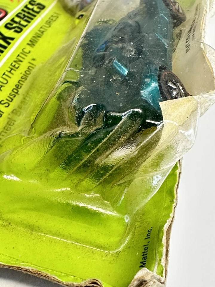 Vintage Hot Wheels Redline 1968 1969 Chaparral 2G Sealed Blister Green - Image 3 of 4