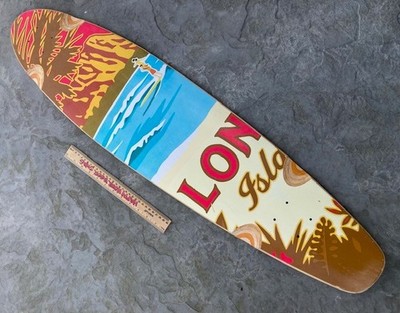   NEW Kona Brewing Longboard Skateboard Deck Beer Bar Hawaii Tropical Art Sign
