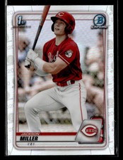 2020 Bowman Draft Jackson Miller #BD-116 Chrome Refractor