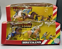 Vintage Britains Deetail Civil War Figures Confederate 7428 Federal 7458 Mixed