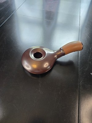 Nuvo Eco Ceramic Coffee Bean Roaster Brown Leather Strap Handle Korea