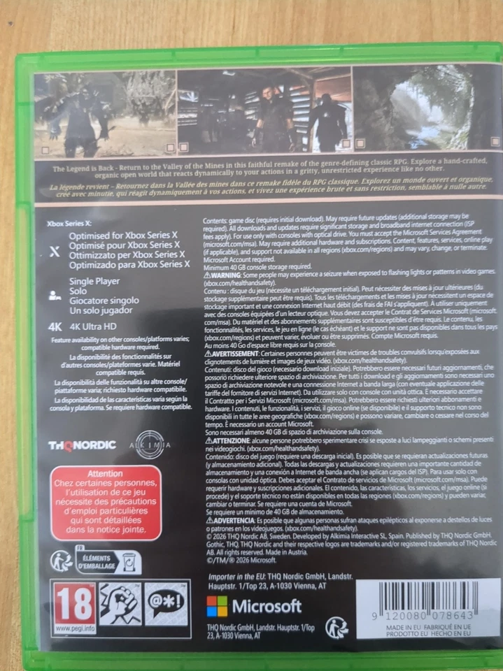 Gothic 1 Remake - Xbox Series X, photo 2 of 4