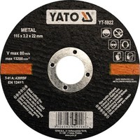 Metalltrennscheibe 125X1,2X22 Mm / YT-5923 / Yato
